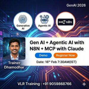 Register Now Generative ai online training Loading…